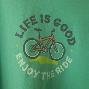 Life is good long sleeve t-shirt